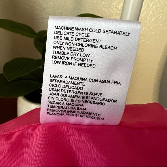 Pink Raincoat Jacket, Small size, Pink Envelope - Picture 8 of 9